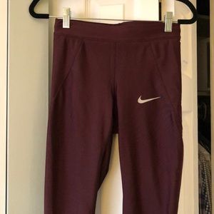 Nike running leggings size xs